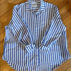 Madewell oversized ex-boyfriend shirt